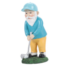 Load image into Gallery viewer, CIMAXIC Resin Golf Gnome Statue Outdoor Garden Gnome Decor for Seasonal Home Party
