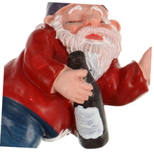 Load image into Gallery viewer, Toyvian 1Pc Dwarf Shaped Garden Ornament Funny Resin Gnome Figurine for Outdoor Decoration for Lawn Home Decor Durable and Weather Resistant Garden Fairy Statues
