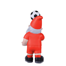 Load image into Gallery viewer, FOCO Officially Licensed Wales Header Ball Football Garden Gnome
