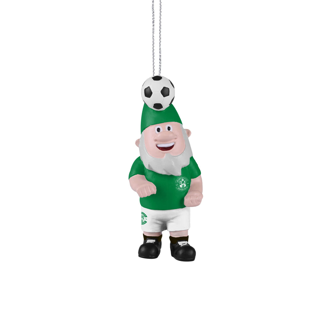 FOCO Scottish Premiership SPFL Football Hibernian United Fan Gnome Hanging Christmas Ornament Decoration