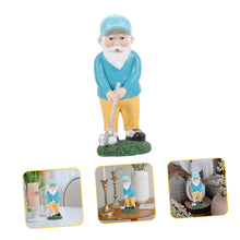 Load image into Gallery viewer, FUNOMOCYA Golf Gnome Garden Ornament Resin Gnome Statue Unique Home Decor Garden Decorations
