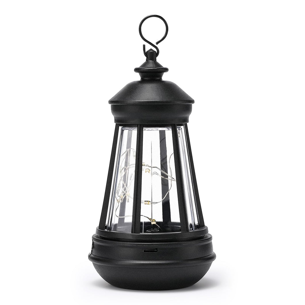 WONDHOME Gnome Solar Lights with Warm White LEDs, Outdoor Hanging Lanterns and Statues, Waterproof, Perfect for Fairy Garden and Patio Decor