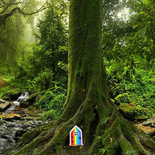 Load image into Gallery viewer, Mllkcao Garden Ornaments Outdoor Sale Large Rainbow Color Door and Window Pendant Crafts Outdoor Outdoor Courtyard Garden Tree Decoration

