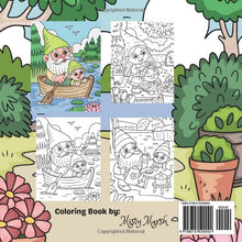 Load image into Gallery viewer, Garden Gnomes: Bold and Easy Coloring Book
