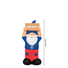 Load image into Gallery viewer, FOCO Officially Licensed Rangers FC Slogan Sign Football Garden Gnome
