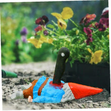 Load image into Gallery viewer, PiniceCore Zombie Dwarf Gnome Statue Attractive Non-fading Dwarf Zombie Sculpture Ornament Decoration for
