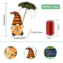 Load image into Gallery viewer, Outdoor Decor Garden Gnome Statues - Garden Gnomes Outdoor Funny with Solar Lights Waterproof, Gnomes Decorations for Yard Patio Lawn Home, Resin Christmas Ornaments Garden Gnomes Gifts for Women
