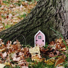 Load image into Gallery viewer, Mllkcao Garden Ornaments Outdoor Door and Window Pendant Crafts Outdoor Elves Dwarf Courtyard Garden Tree Decoration Pink
