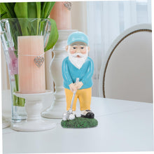 Load image into Gallery viewer, CIMAXIC Resin Golf Gnome Statue Outdoor Garden Gnome Decor for Seasonal Home Party
