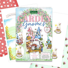 Load image into Gallery viewer, Katy Sue Garden Gnomes Paper Craft Pad for Card Making &amp; Crafts (Not Die-Cut)
