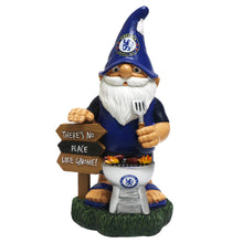 Load image into Gallery viewer, FOCO Premier League Chelsea Fan Supporter BBQ Garden Ornament Decoration Gnome
