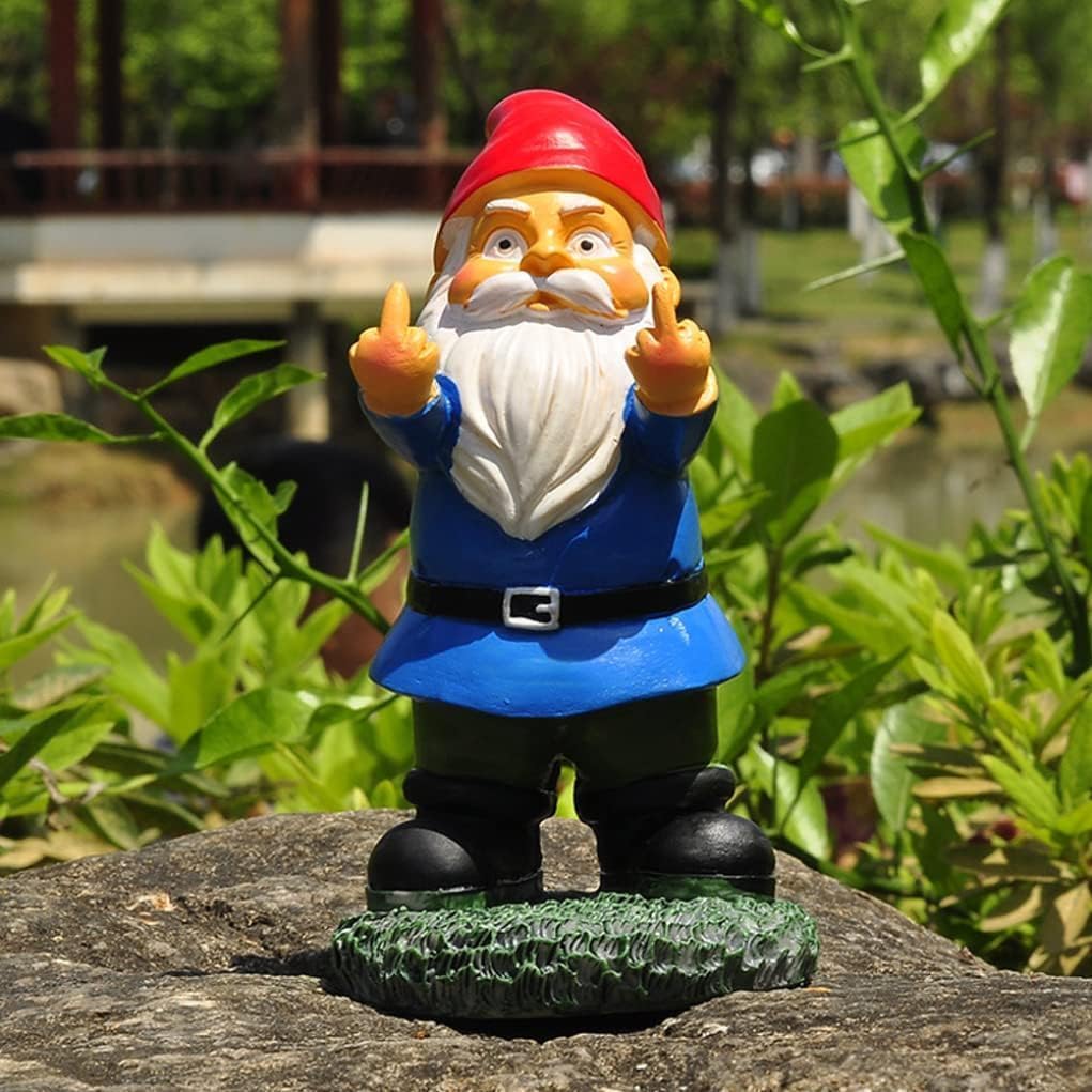 YUSWBCO Garden Gnomes for Outdoor Garden Gnome Funny Garden Gnome Garden Gnomes Funny Garden Gnomes Ornaments for Outdoor Use