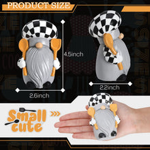 Load image into Gallery viewer, 2 Pack Kitchen Chef Gnomes Farmhouse Decor Christmas Swedish Tomte Gnomes Resin Gnome Figurines Tiered Tray Collectible Tabletop Cooking Decor for Kitchen Home Office
