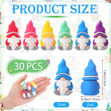 Load image into Gallery viewer, DoubleFill 30 Pcs Mini Gnomes Figurines Tiny Fairy Garden Spring Gnomes Statue Bulk for Goody Bag Stuffers Filler Party Favors Gifts Decor Home Garden Dollhouse Micro Landscape Accessories
