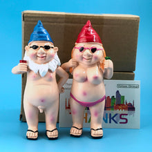 Load image into Gallery viewer, YiMOO Garden Gnomes Funny, Gardening Rude Novelty Unusual Gifts for Women Men Funny Garden Ornaments Outdoor Unusual
