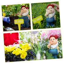 Load image into Gallery viewer, ibasenice 1Set Adorable Resin Gnome Statue Garden Gnome Ornaments for Home Decor for Festival and Landscaping Charming Design for Desktop Display
