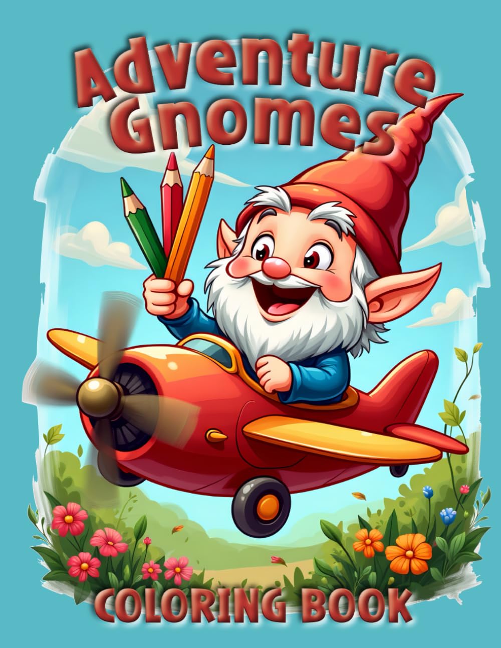 Adventure Gnomes Coloring Book