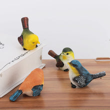 Load image into Gallery viewer, 4Pcs Animal Garden Gnomes Statue Resin Birds Animal Figurine Decoration Lawn Garden Courtyard Ornaments Indoor Outdoor Figurines for Garden and House
