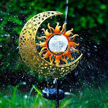 Load image into Gallery viewer, Kizozo Moon Solar Lights for Outdoor Garden, Solar Lights IP65 Waterproof, Ornaments Garden Decoration for Outdoors, Decoration for Patio Pathway Lawn
