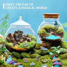 Load image into Gallery viewer, HUIANER Miniature Fairy Garden Accessories 15pcs Miniature Garden Bridge Figurines Mini Lighthouse Water Well Light Miniature Pond Lawn Garden Ornament for DIY Craft Garden Dollhouse Decoration
