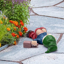 Load image into Gallery viewer, brableewear Funny Drunk Garden Gnome Creative Drunken Dwarf Statue Decoration Naughty Garden Gnome Sculpture Figurines for Outdoor Indoor
