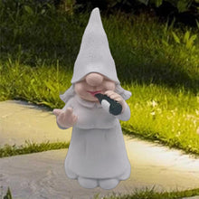 Load image into Gallery viewer, MINICAR Funny Garden Gnomes Statues Outdoor Decor Naughty Gnome Sculptures Yard Lawn Patio Decorations (Drinking Gnome Female)
