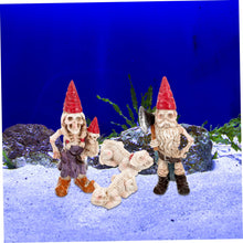 Load image into Gallery viewer, BESPORTBLE Gnome Skull Statue Skeleton Dwarf Ornaments Halloween Gnome Garden Decorative Resin

