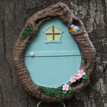 Load image into Gallery viewer, Meyas Outdoor Statues Garden Sculptures Decoration,Miniature Fairy Garden Ornament,Garden Gnomes Fairy Garden Accessories Kit,Art Yard Tree Face Tree Hugger,Garden Figurines Statues Glow in The Dark
