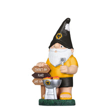 Load image into Gallery viewer, FOCO Officially Licensed Wolverhampton Wanderers FC BBQ Football Garden Gnome
