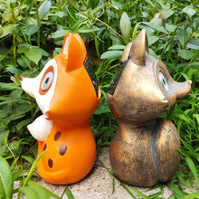 Load image into Gallery viewer, Cabilock 1pc Fox Solar Light outdoor decor outdoor solar lights garden fox lamp Solar Lights Outdoor Decorative Light Solar Lamp animal landscape lights statuette decorations ornaments
