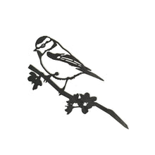 Load image into Gallery viewer, METALBIRD - Blue Tit - Outdoor Garden Ornaments in Corten Steel - Metal Art Proudly Made in Britain
