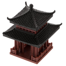Load image into Gallery viewer, TOYANDONA Miniature Pagoda Statue Chinese Japanese Asian Garden Decor Bonsai Mini Pavilion Tower Fairy Garden Accessories for Micro Landscape Aquarium Ornaments
