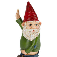 Load image into Gallery viewer, Relaxdays Peeing Gnome, Rude Figurine, Weatherproof, Frost Resistant, Garden Statue, Polyresin, Multicoloured, 10 x 5 x 4 cm
