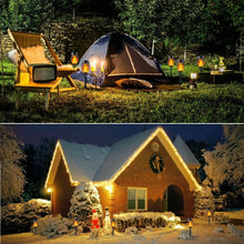 Load image into Gallery viewer, Solar Lights Outdoor Garden, 8 Pack Solar Flame Lights LED Warm Flickering Flames Waterproof Solar Torch Lights Garden Ornaments Landscape Lighting Auto On/Off for Pathway Yard Patio Decoration (Warm)
