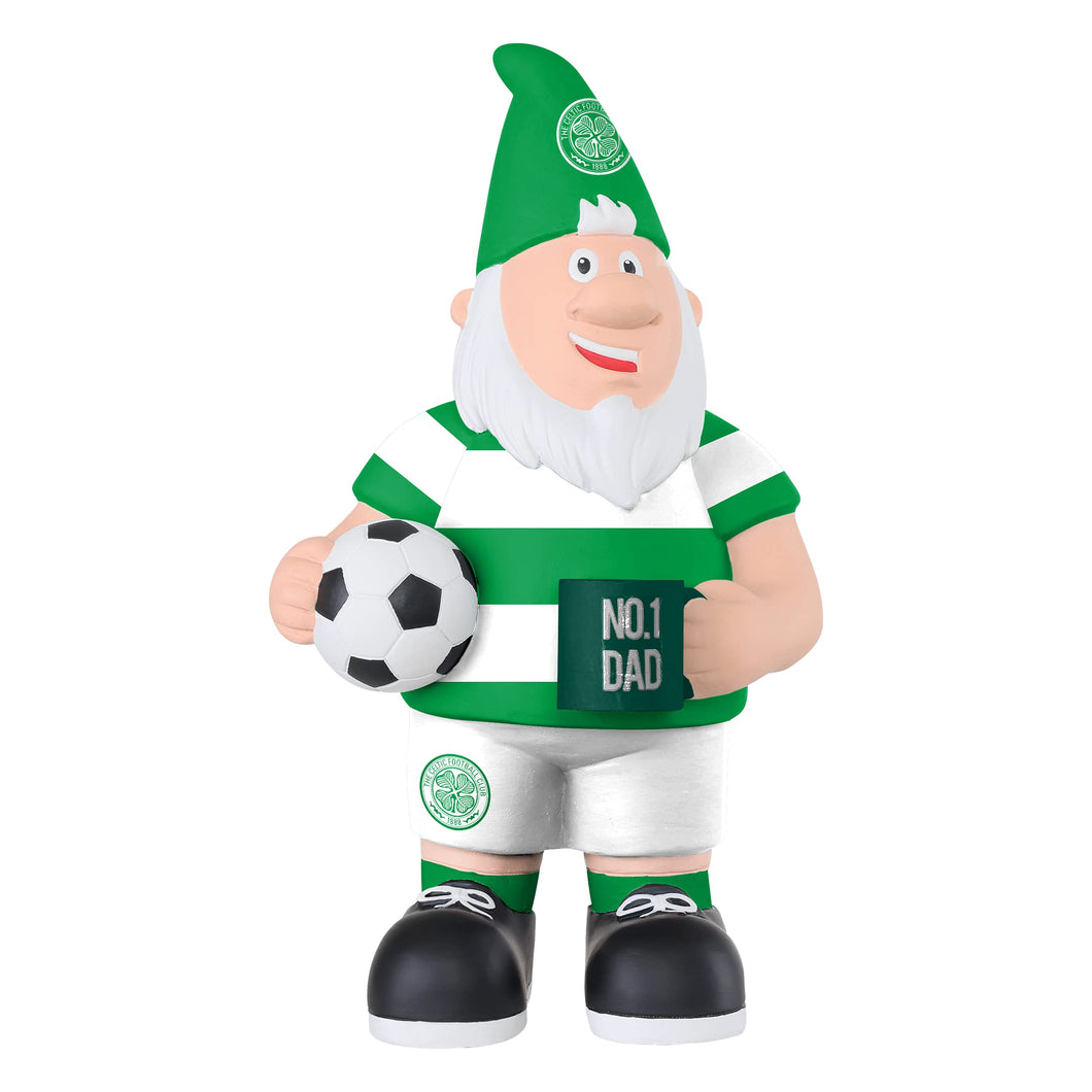 FOCO Premier League Celtic Number 1 Dad 25cm Garden Patio Ornament Gnome