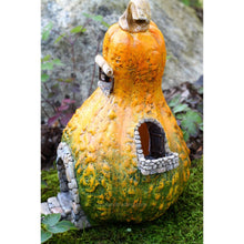 Load image into Gallery viewer, Top Collection Enchanted Story Garden and Terrarium Gourd Fairy House Outdoor Decor with Light
