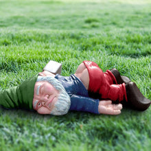 Load image into Gallery viewer, brableewear Funny Drunk Garden Gnome Creative Drunken Dwarf Statue Decoration Naughty Garden Gnome Sculpture Figurines for Outdoor Indoor
