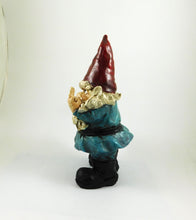 Load image into Gallery viewer, Seven Secrets Rude Gnome giving the finger Patio Ornament Garden Funny Statue Figurine Go Away Gesture | 39188
