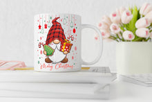 Load image into Gallery viewer, Pickhut Christmas Gonk Gnome Hot Chocolate Mug, Movie Cup, Secret Santa, Stocking Filler, Gonk Lover Gifts for Birthday, Xmas Eve Box (Male Gonk)
