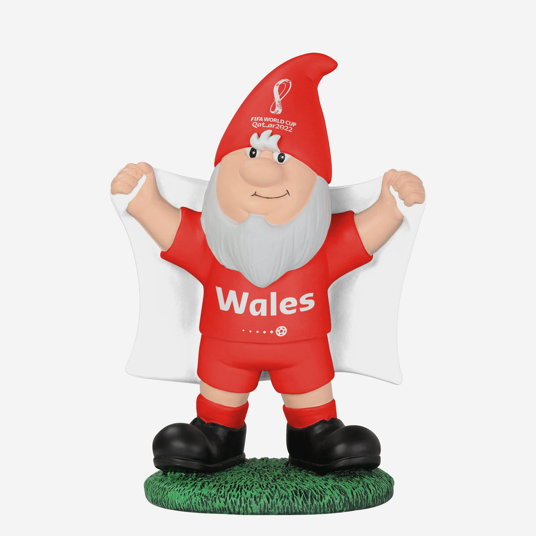 FOCO Officially Licensed Wales FIFA Champions Football Garden Gnome