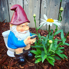 Load image into Gallery viewer, Garden Goblin Funny Garden Gnome Statue, Naughty Garden Gnome Dwarfs Sculpture, Rude Garden Gnomes Man Ornaments, Resin Indoor Outdoor Figurine Art Decorations for Patio, Yard, Lawn(AW-004)
