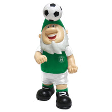 Load image into Gallery viewer, FOCO Hibernian FC Football Premier League Championship Header Ball Garden Gnome Ornament Indoor/Outdoor
