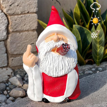 Load image into Gallery viewer, GJFASGF Middle Finger Gnomes Statues, Funny Smoking Wizard, Naughty Sculpture for Outdoor Indoor Patio Yard Lawn Porch Home Ornaments Garden Decoration
