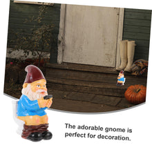 Load image into Gallery viewer, Cabilock Naughty Gnome Christmas Decoration Dwarf Ornament Resin Gnome Doll Adornment
