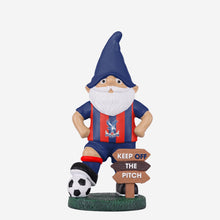 Load image into Gallery viewer, FOCO Officially Licensed Crystal Palace FC Keep Off The Pitch Football Garden Gnome
