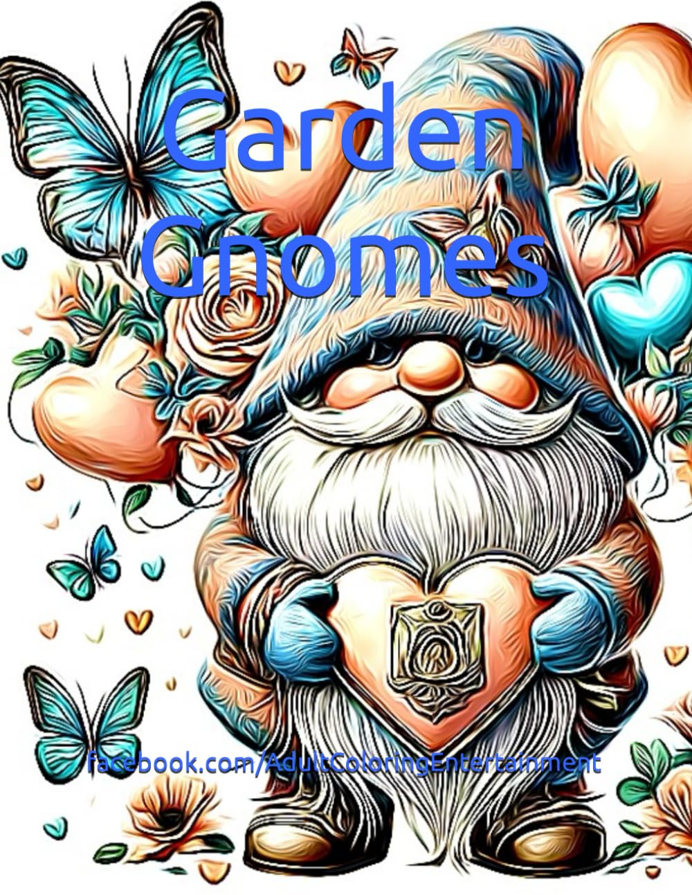 Garden Gnomes Digi Art Coloring Book