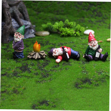 Load image into Gallery viewer, SUPVOX Garden Dwarf Statue Resin Gnomes Unique Gnome Garden Ornaments Miniature Dwarf Outdoor Decor
