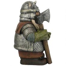 Load image into Gallery viewer, Fowybe Viking Gnome Statue,Resin Garden Ornaments Outdoor,Gnome Craft Sculpture Decor for Home Garden Yard
