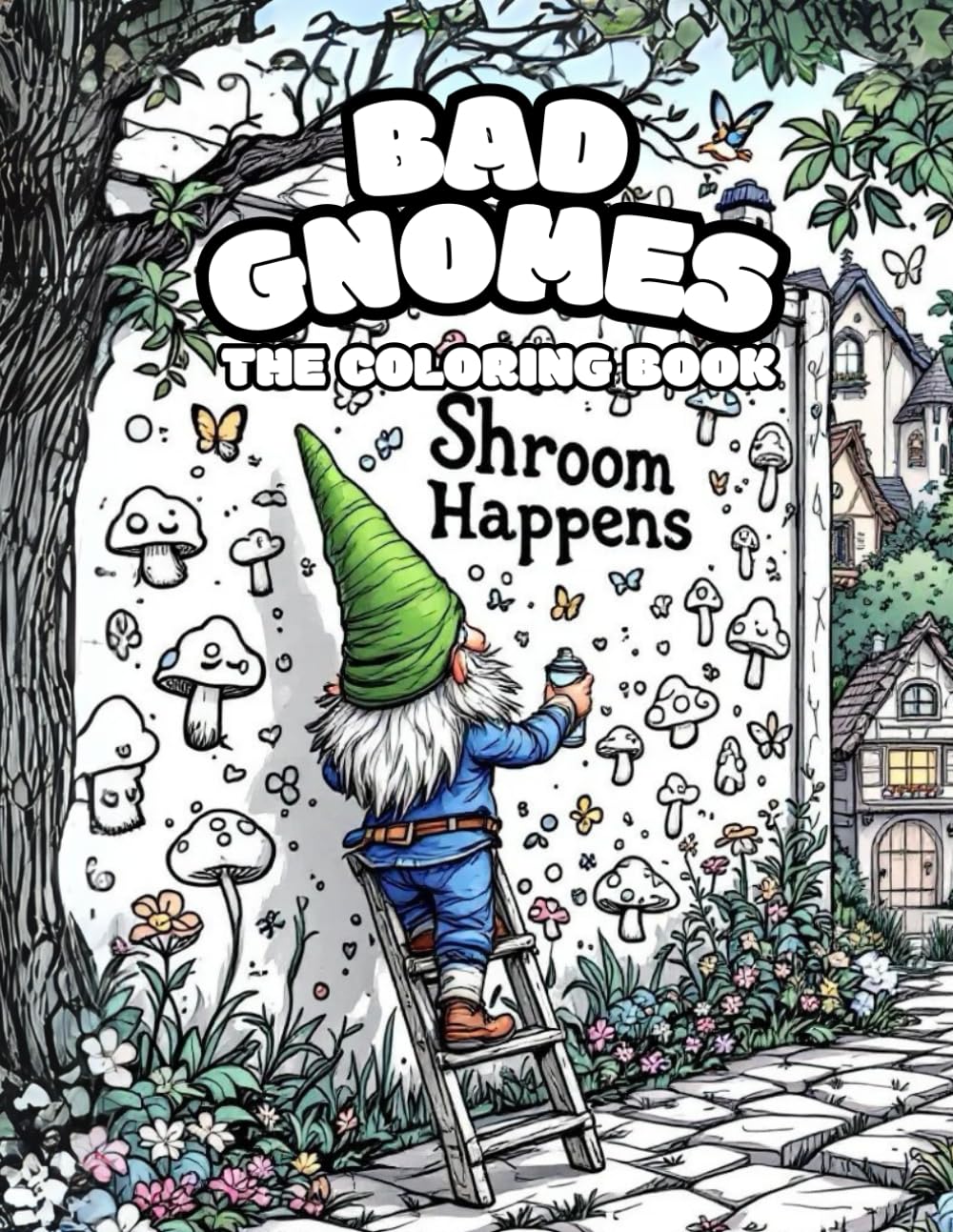 Bad Gnomes, The Coloring Book
