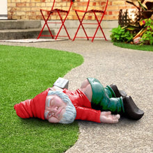 Load image into Gallery viewer, Naughty Gnomes Garden Decorations, Funny Garden Gnomes Statues Outdoor Reading Without Closing The Door of Toilet Dwarf Ornaments, Garden Gnomes Decor,Yard Camp Lawn Cartoons Party Decor (05#)

